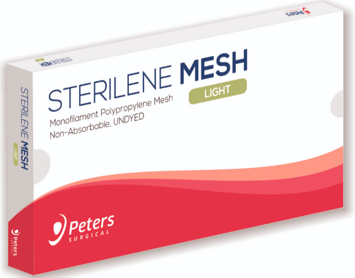 Peters Surgical Sterilene Light Mesh - Global Surgicals