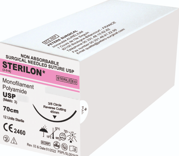 Peters Surgical Sterilon Suture - Global Surgicals