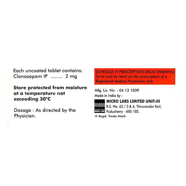 Petril 2mg Tablet 10'S - Global Surgicals