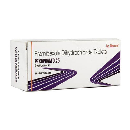 Pexopram 0.25mg Tablet 10'S - Global Surgicals