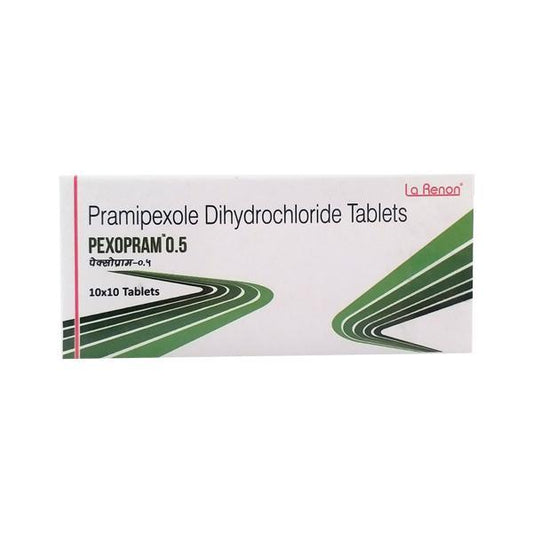 Pexopram 0.5mg Tablet 10'S - Global Surgicals