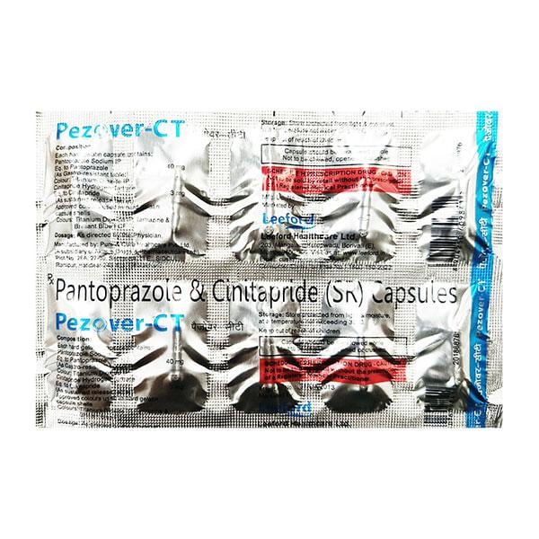 PEZOVER CT Capsule 10's - Global Surgicals
