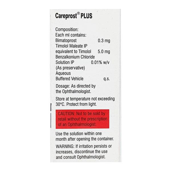 Careprost Plus Eye Drops 3ml