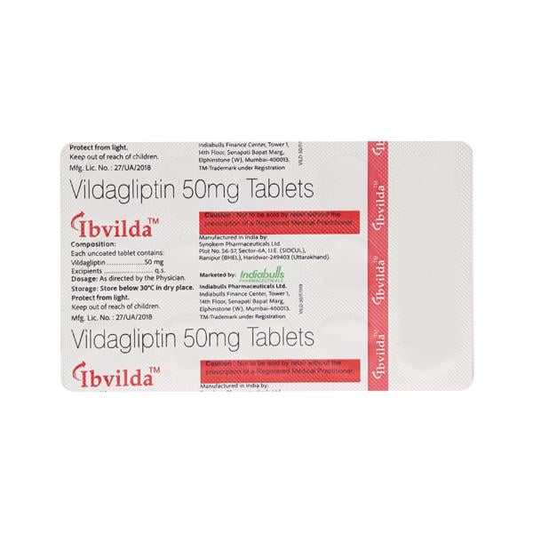 IBVILDA 50mg Tablet 15's