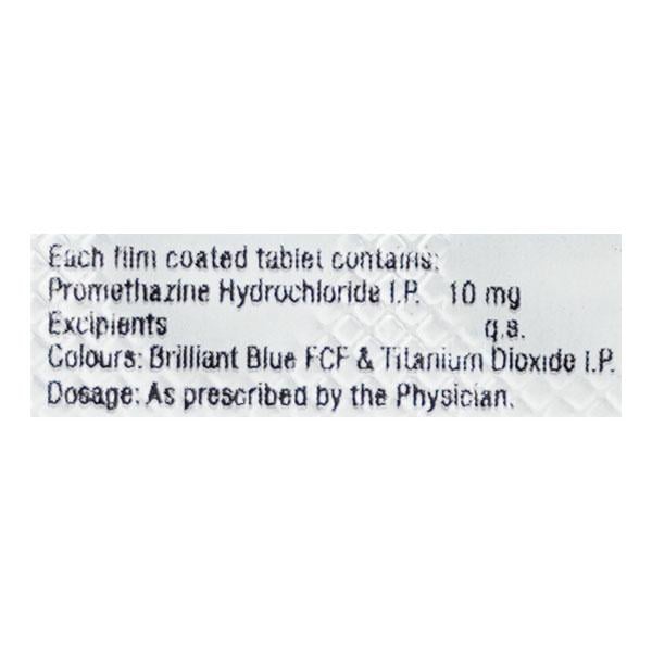 Phenergan 10mg Tablet 10'S - Global Surgicals