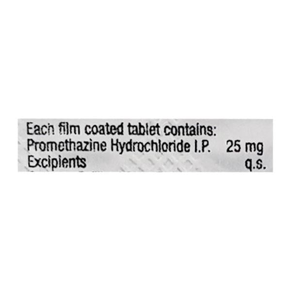 Phenergan 25mg Tablet 10'S - Global Surgicals