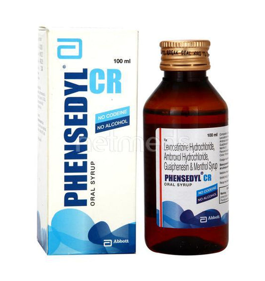 Phensedyl CR Syrup 100ml - Global Surgicals