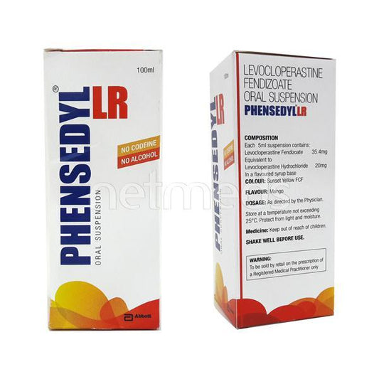 Phensedyl LR Suspension 100ml - Global Surgicals