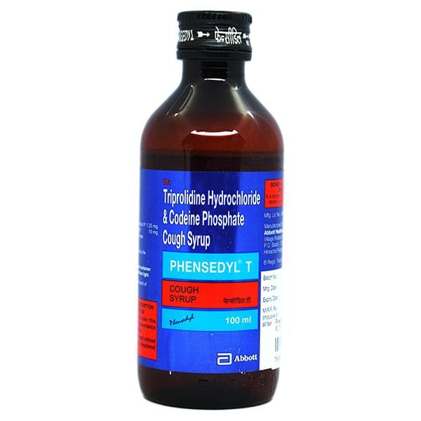PHENSEDYL T Cough Syrup 100ml - Global Surgicals