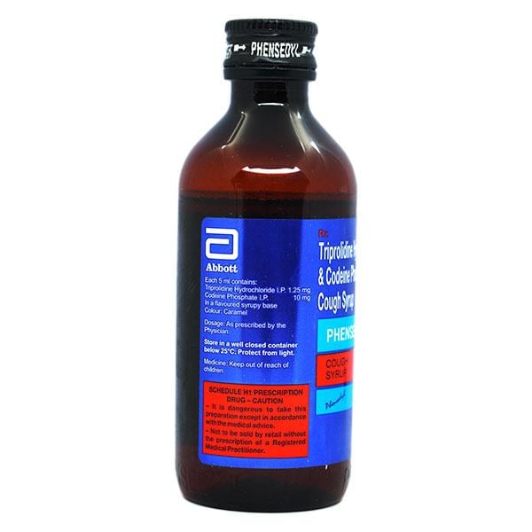 PHENSEDYL T Cough Syrup 100ml - Global Surgicals