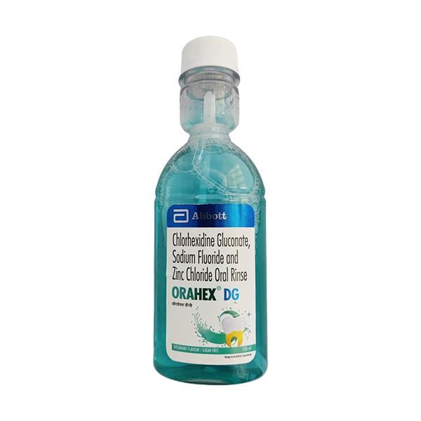 ORAHEX DG SUGAR FREE SPEARMINT FLAVOUR Oral Rinse 150ml