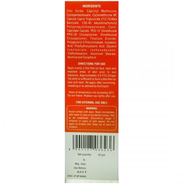 PHOTOSTABLE INSTA SPF 40 PA+++ MATTE FINISH Sunscreen Gel 50gm - Global Surgicals
