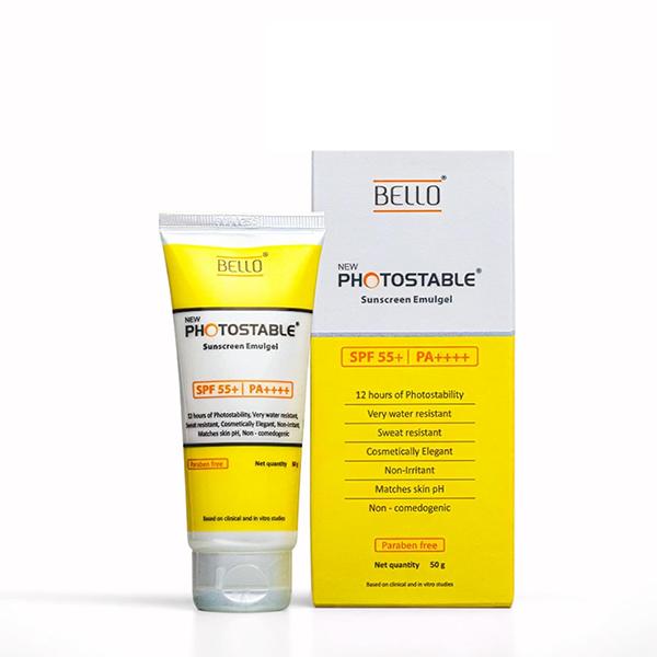 PHOTOSTABLE NEW SPF 55+ PA++++ SUNSCREEN Emulgel 50gm - Global Surgicals