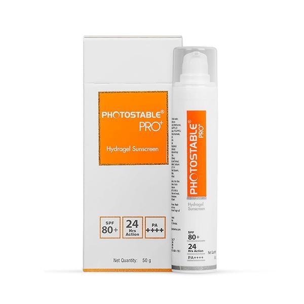 PHOTOSTABLE PRO+ SPF 80+ PA++++ HYDRAGEL Sunscreen 50gm - Global Surgicals