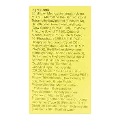 Photostable SPF 40 + PA +++ Sunscreen Emulgel 75gm - Global Surgicals