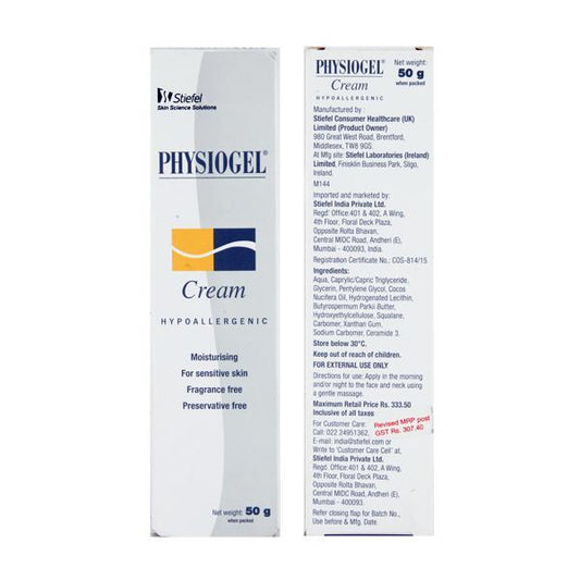 Physiogel Cream 50gm - Global Surgicals