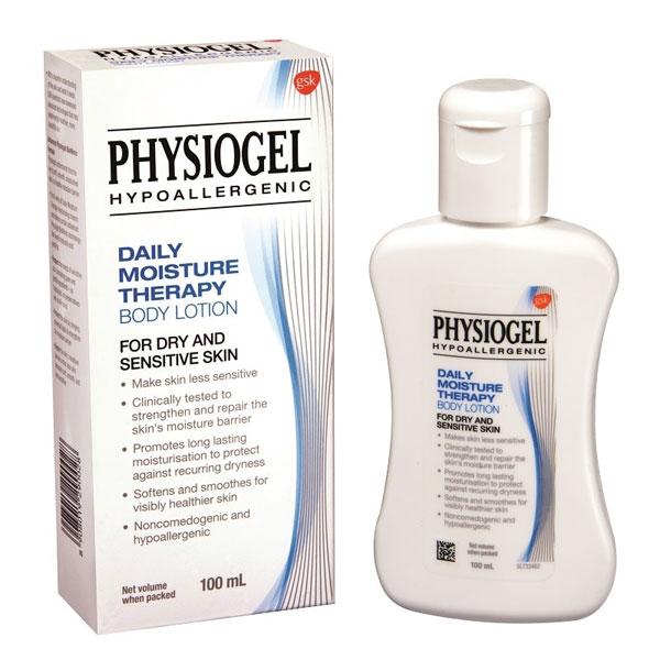 Physiogel Hypoallergenic Daily Moisture Therapy Dry & Sensitive Skin Body Lotion 100ml - Global Surgicals