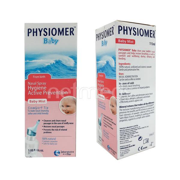 Physiomer Baby Mist Nasal Spray 115ml - Global Surgicals