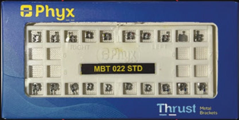 Phyx Thrust Metal Conventional Brackets - Global Surgicals