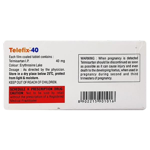 TELEFIX 40 Tablet 10's
