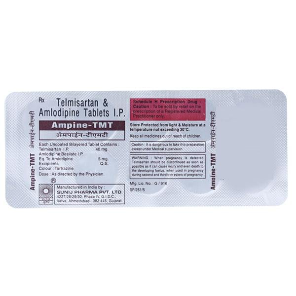 AMPINE TMT Tablet 10's