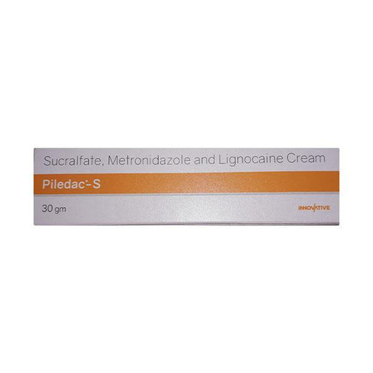 PILEDAC S Cream 30gm - Global Surgicals