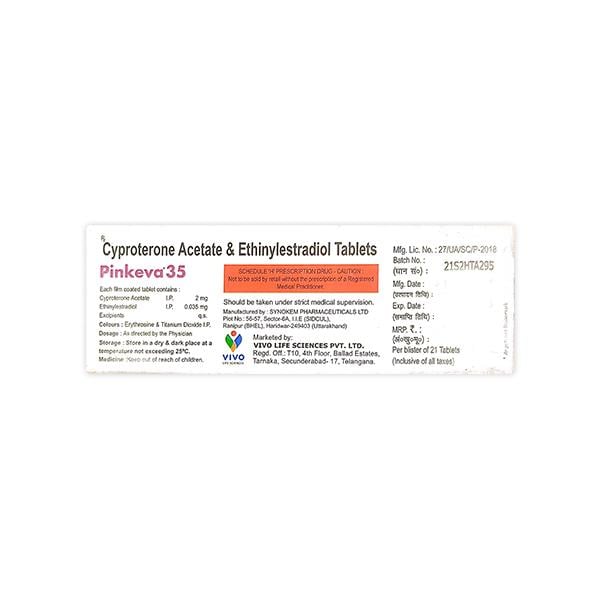 PINKEVA 35 Tablet 21's - Global Surgicals
