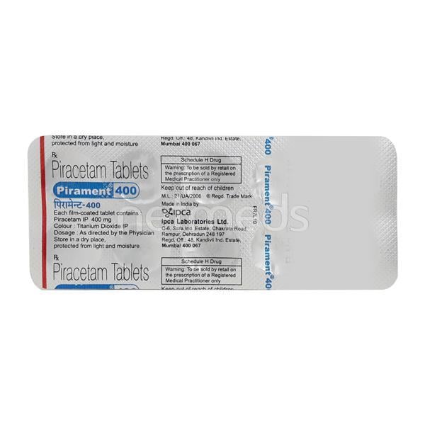 Pirament 400mg Tablet 10'S