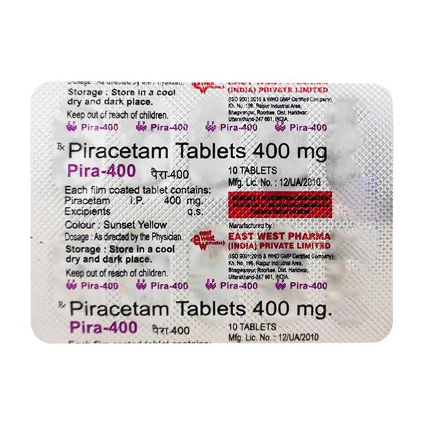PIRA 400MG TABLET 10'S - Global Surgicals