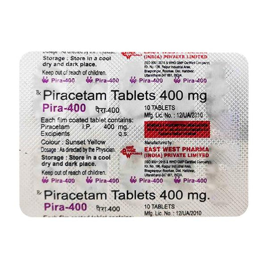 PIRA 400MG TABLET 10'S - Global Surgicals