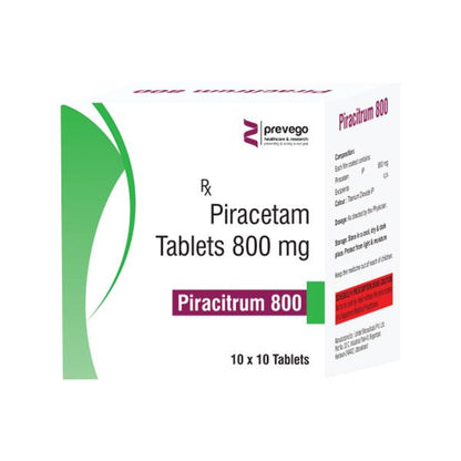 PIRACITRUM 800 Tablet 10's - Global Surgicals