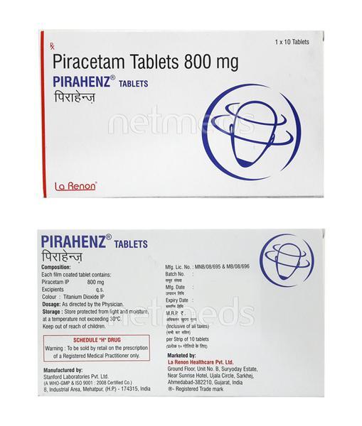 Pirahenz 800mg Tablet 10'S - Global Surgicals
