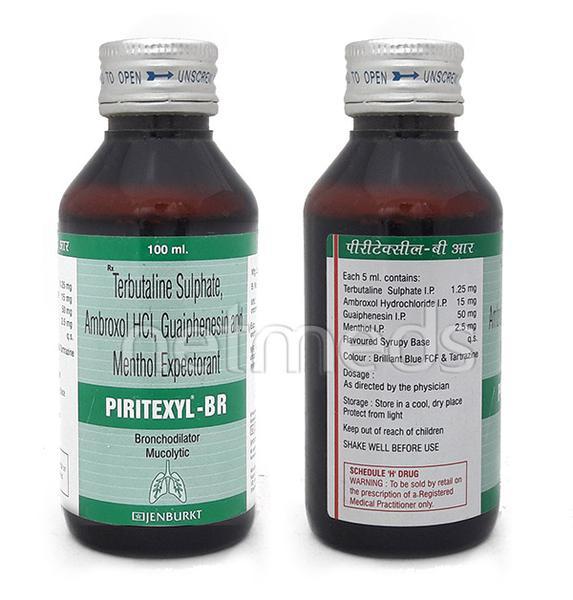 Piritexyl BR Syrup 100ml - Global Surgicals