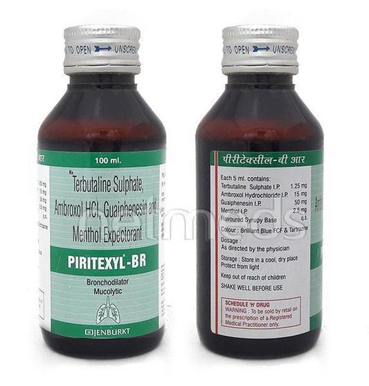 Piritexyl BR Syrup 100ml - Global Surgicals