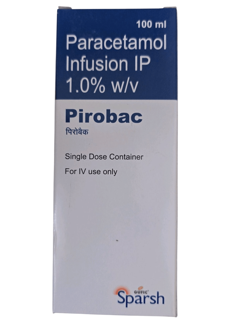 Pirobac I.V 100ml Injection - Global Surgicals