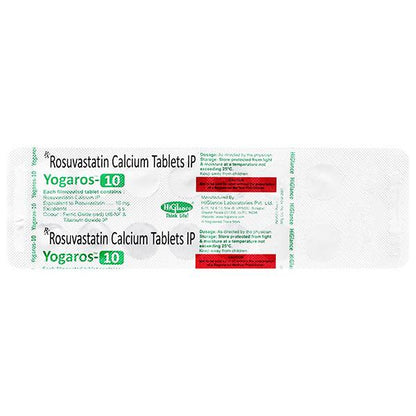 YOGAROS 10mg Tablet 15's