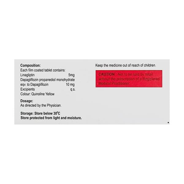 GLYPANTA D 5/10 Tablet 10's