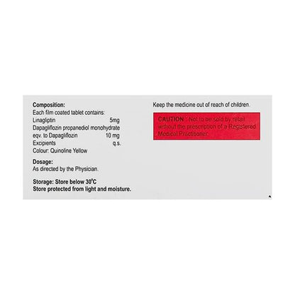 GLYPANTA D 5/10 Tablet 10's