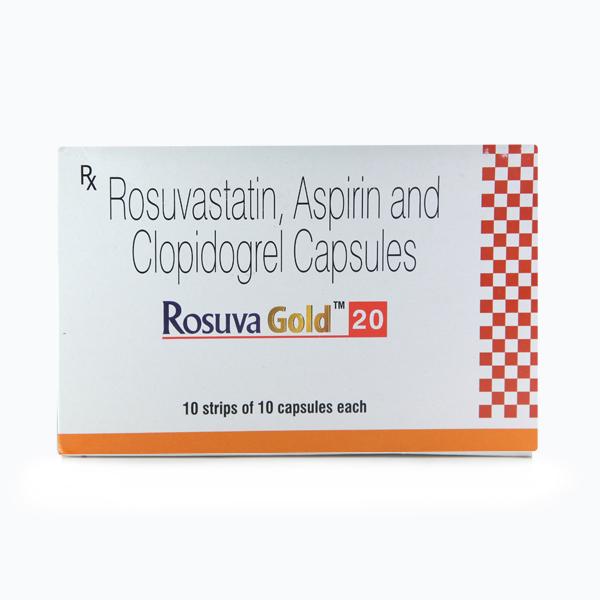 Rosuva Gold 20mg Capsule 10'S