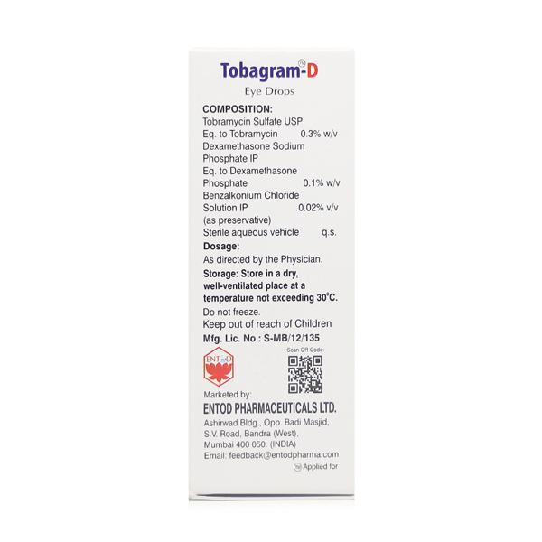 Tobagram D Eye Drops 10ml
