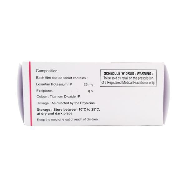 Lorsave 25mg Tablet 15'S