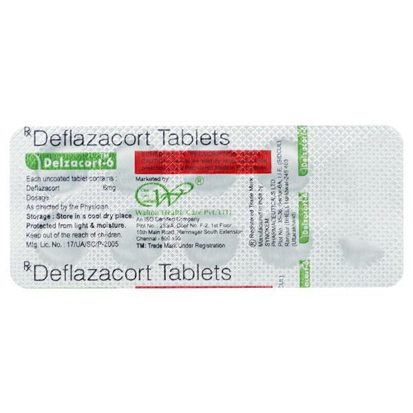 DELZACORT 6 Tablet 10's