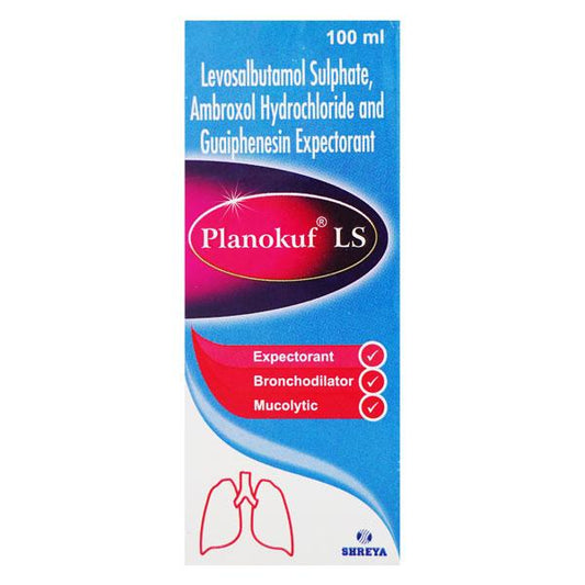 PLANOKUF LS Expectorant 100ml - Global Surgicals