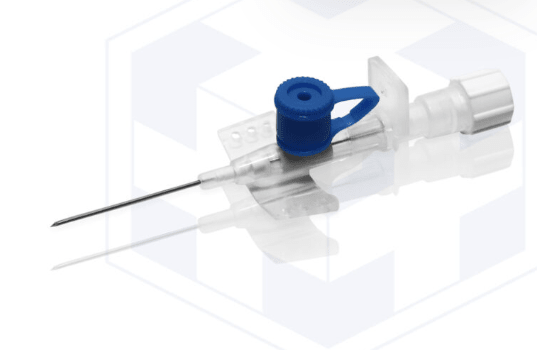 Plusflon with wings and Injection Port IV Cannula - Global Surgicals