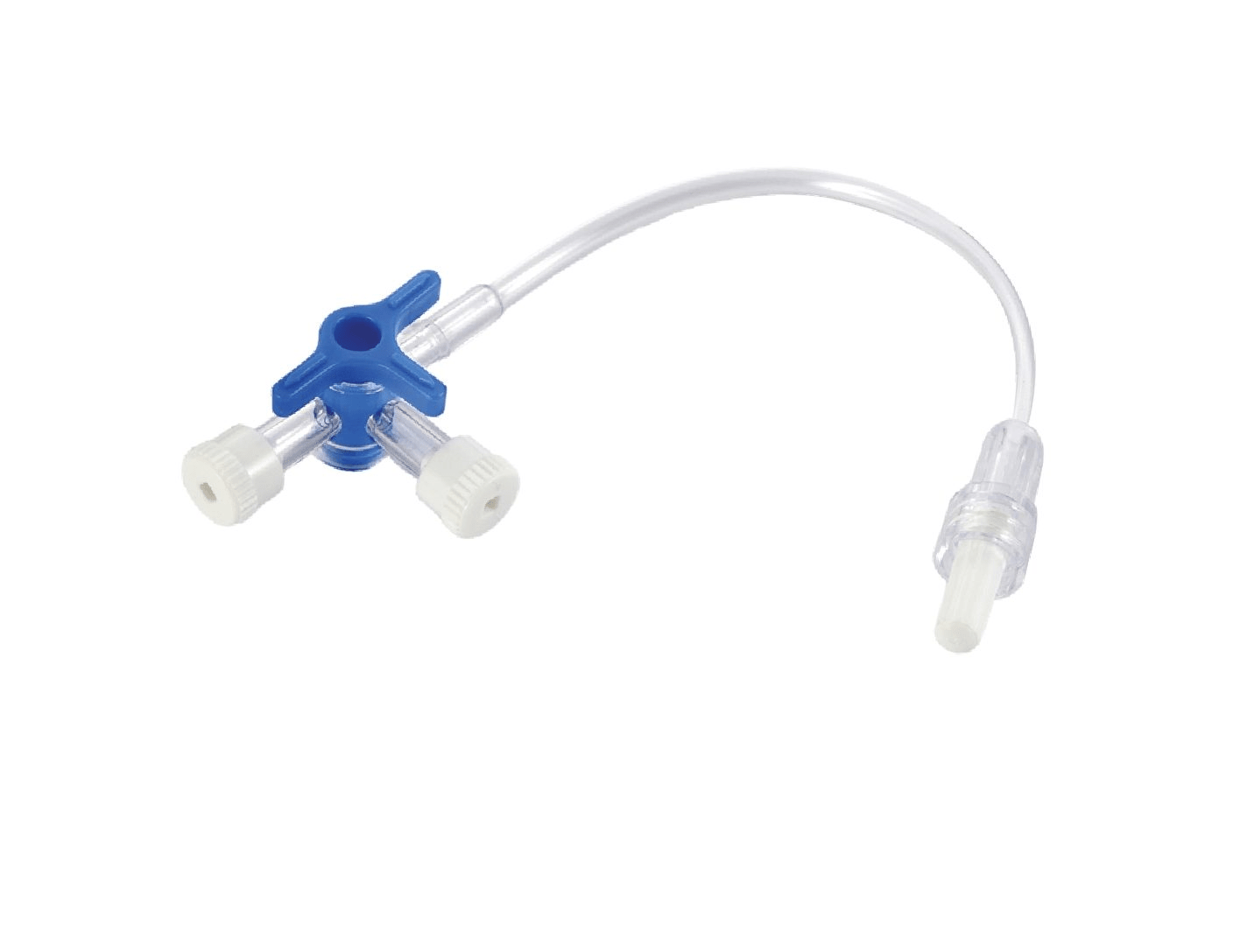 Plusway ET with Extension Line 3 Way Stop Cock - Global Surgicals