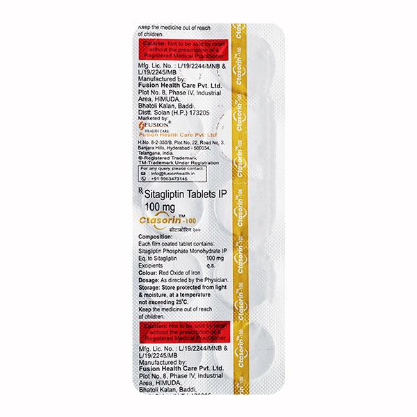 CTASORIN 100 Tablet 10's
