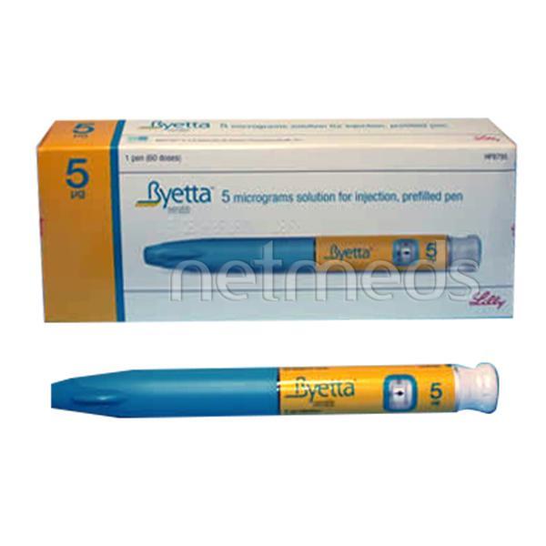 Byetta 5mcg prefilled pen 1's