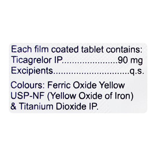 TICAVIC 90mg Tablet 10's