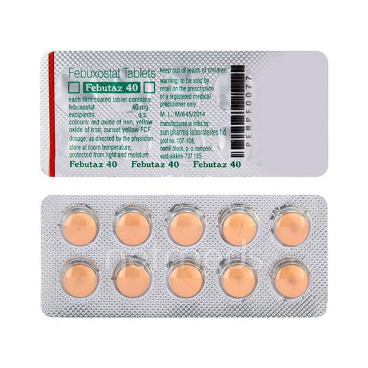 Febutaz 40mg Tablet 10'S