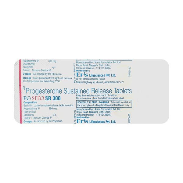 Posito SR 300mg Tablet 10'S - Global Surgicals